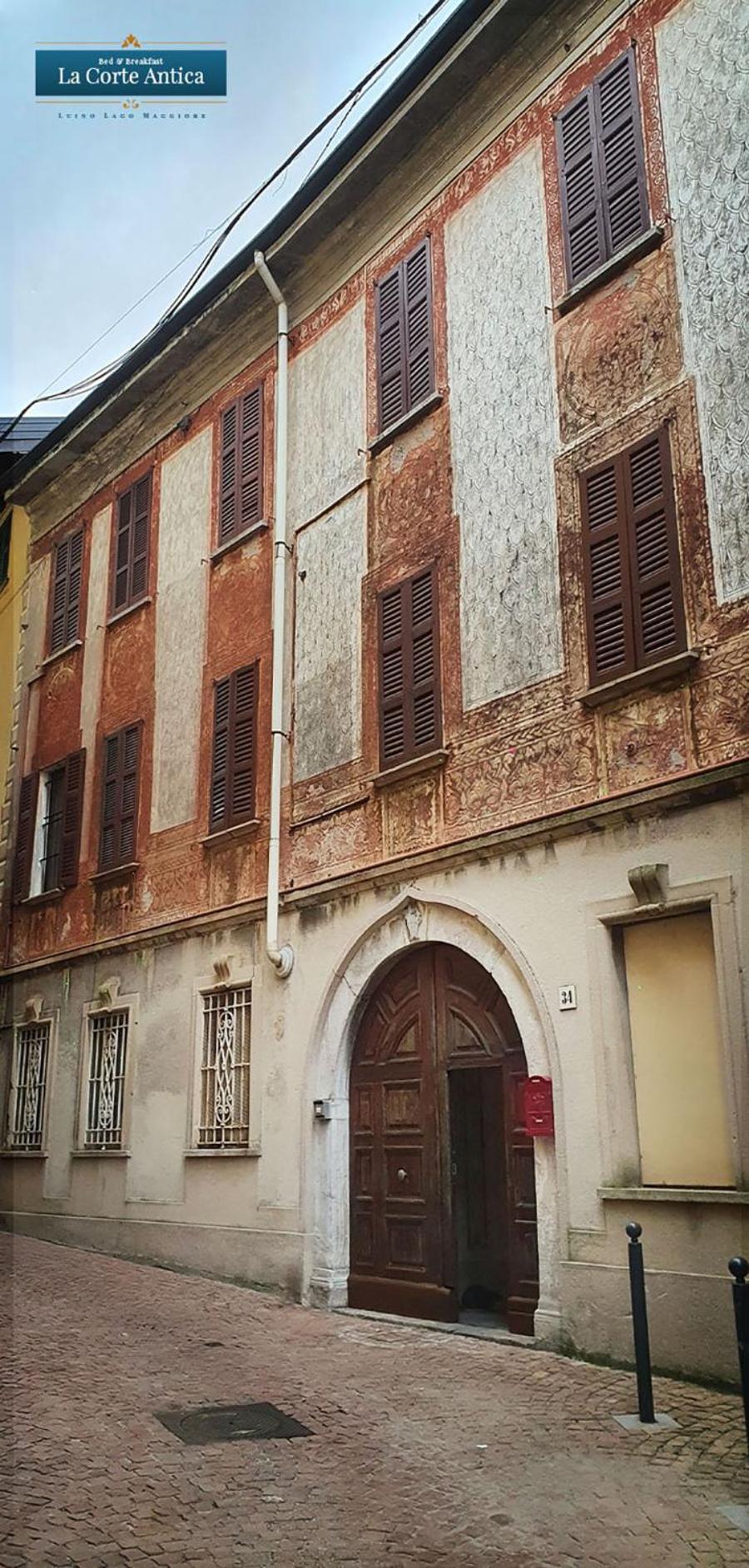 B&B La Corte Antica - Luino Lago Maggiore מראה חיצוני תמונה